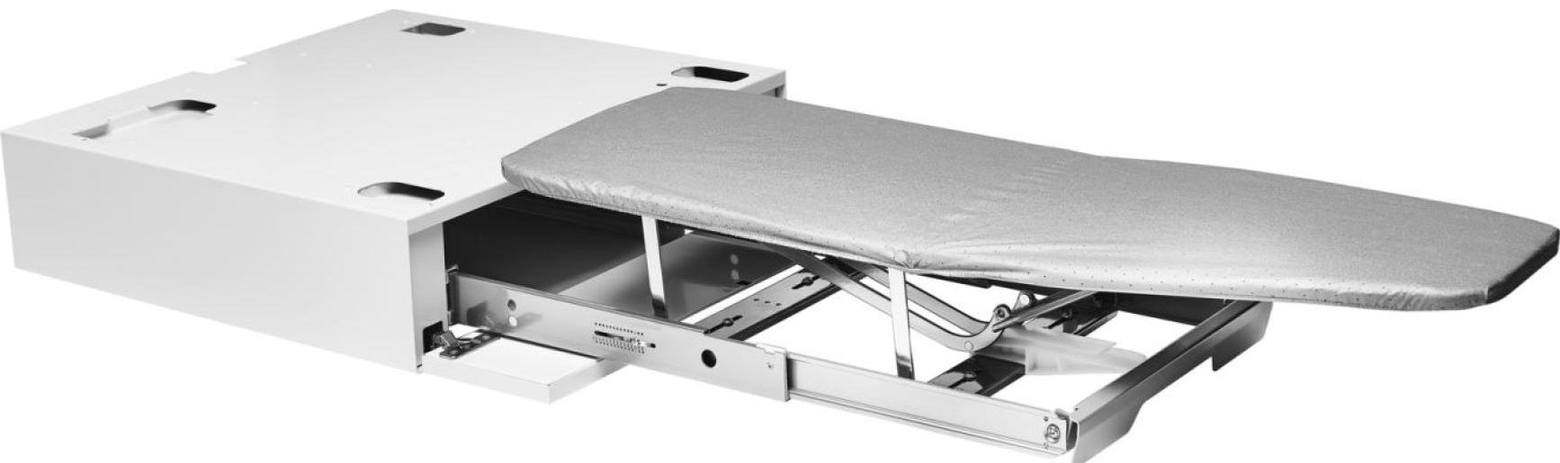 Asko -  Pull-out Ironing Board Washer & Dryer Accessories in White - HI1153W