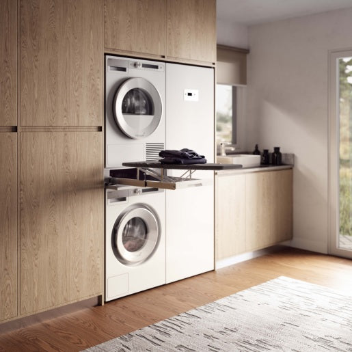 Asko -  Pull-out Ironing Board Washer & Dryer Accessories in White - HI1153W