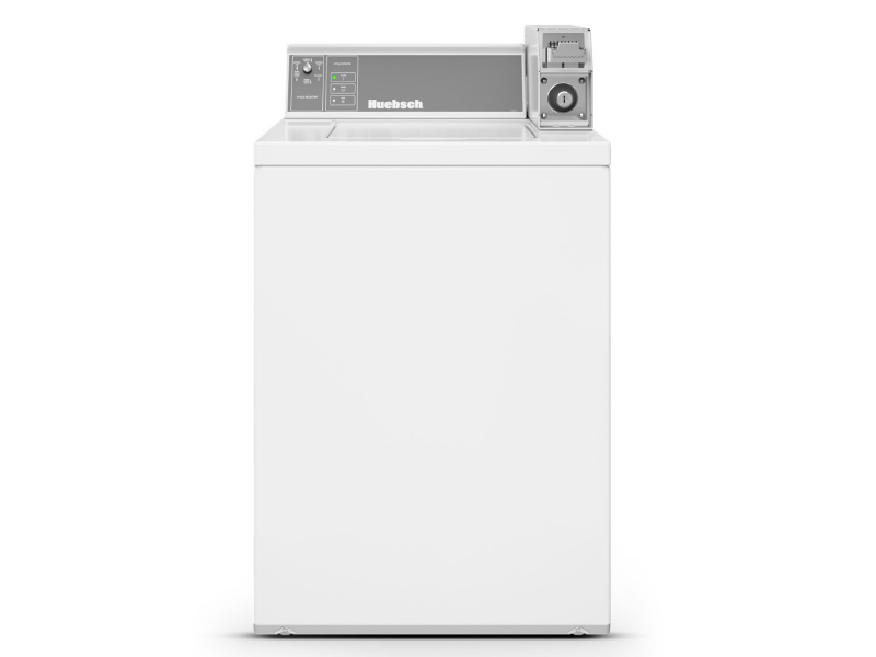 Huebsch - 3.19 cu. Ft  Top Load Commercial Washer in White - HWNSX2SP115CW01