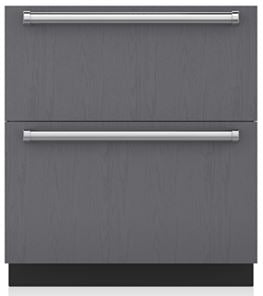 Sub-Zero - 4.9 cu. Ft  Built In Freezer Drawers in Panel Ready - ID-30F