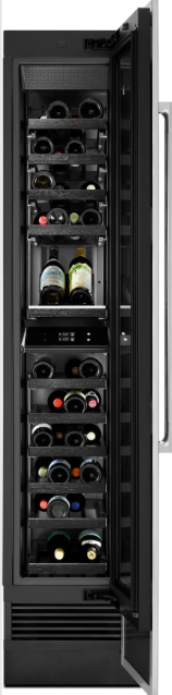 JennAir - 18 Inch 42 Bottles cu. ft Wine Fridge in Stainless - JBWFNR18RX