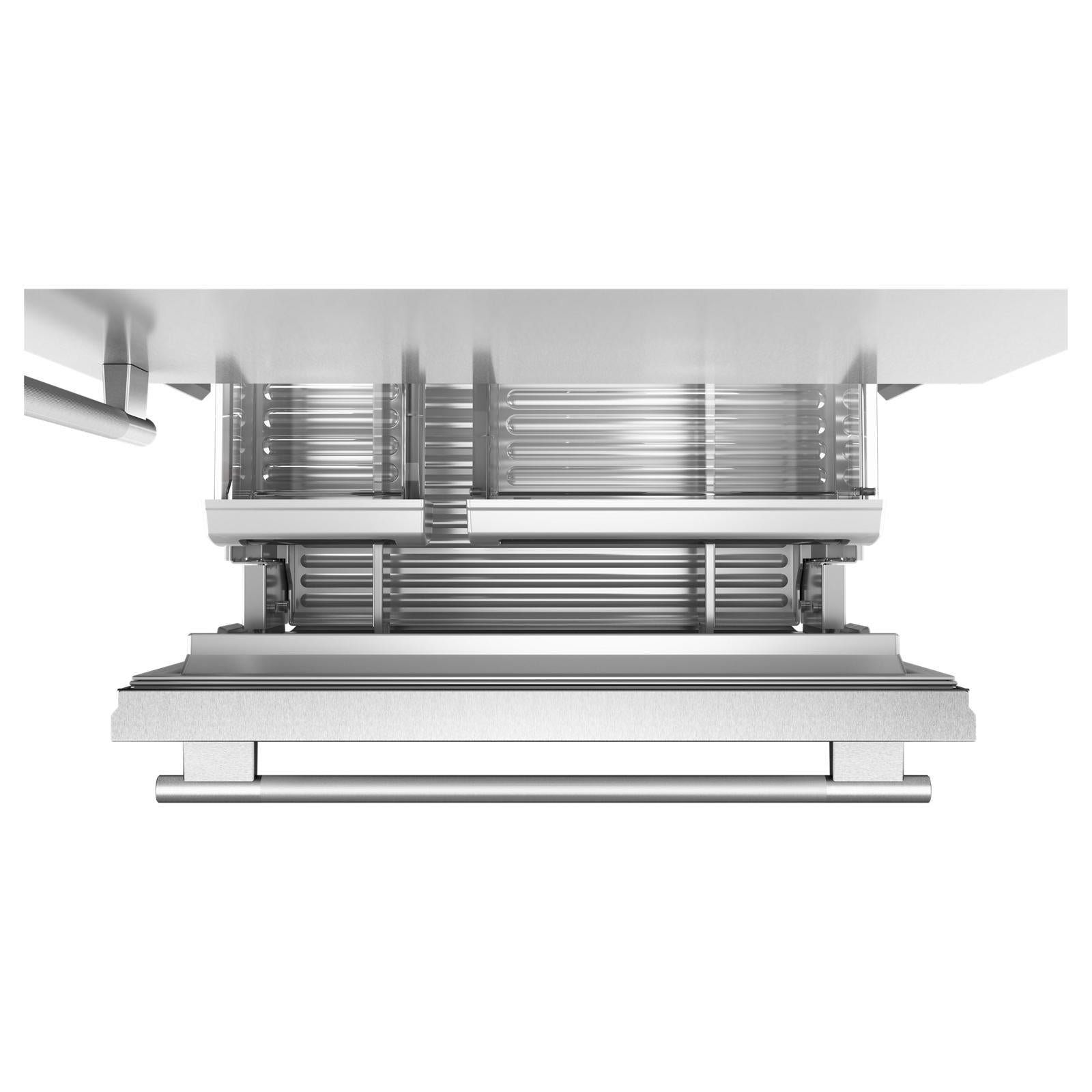 KitchenAid - 35.25 Inch 20.9 cu. ft Bottom Mount Refrigerator in Stainless - KBBR336SPS