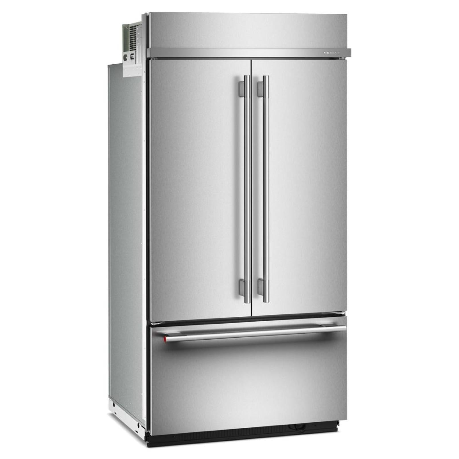 KitchenAid - 41.3 Inch 24.2 cu. ft French Door Refrigerator in Stainless - KBFN542SPS