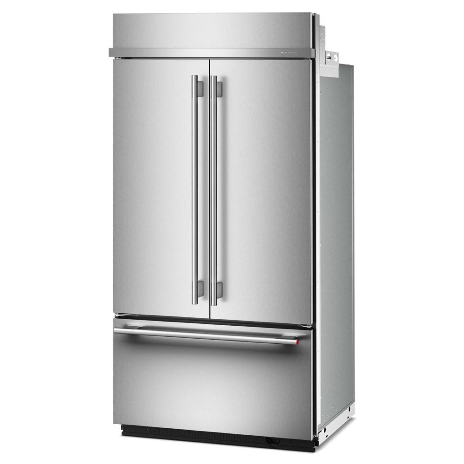 KitchenAid - 41.3 Inch 24.2 cu. ft French Door Refrigerator in Stainless - KBFN542SPS
