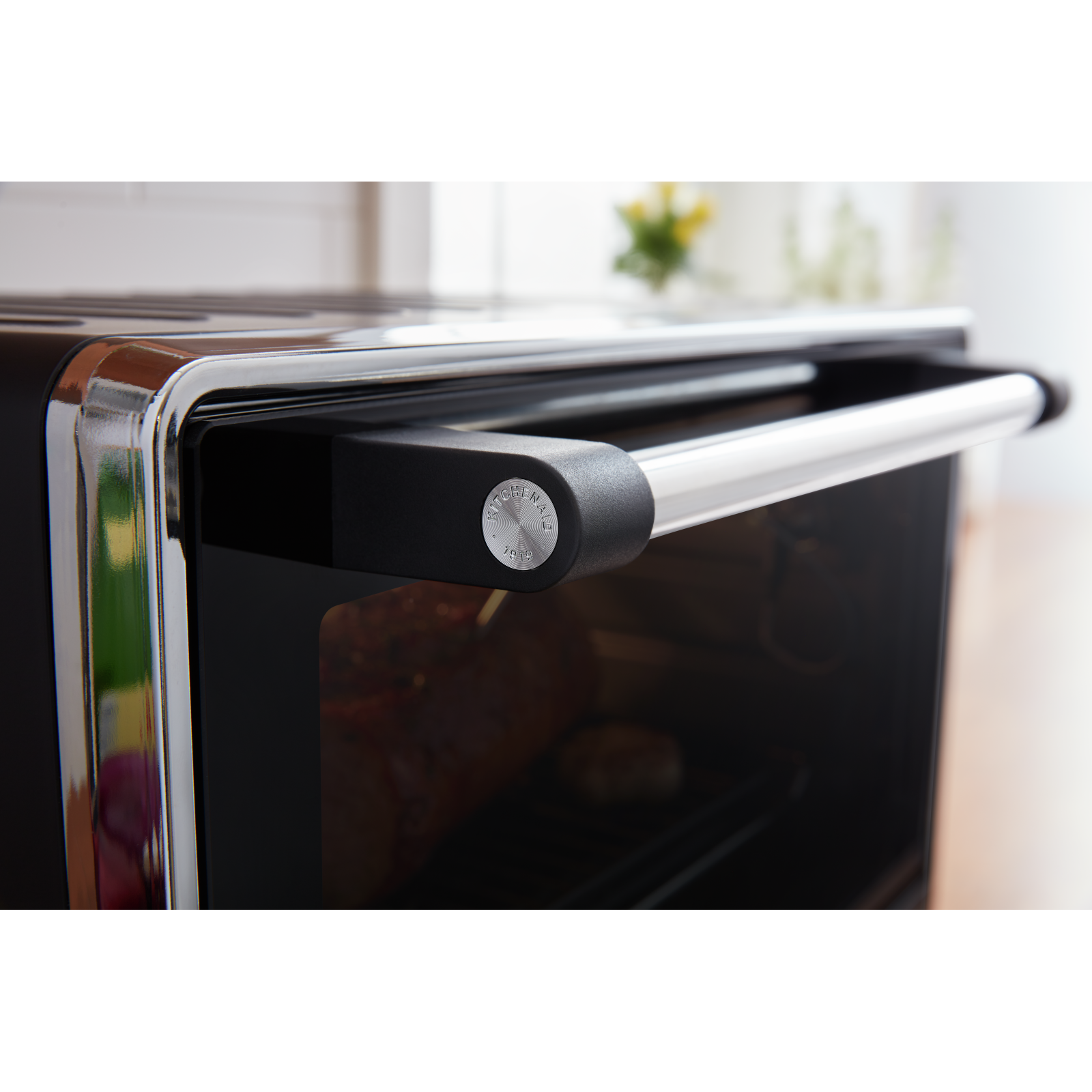 KitchenAid - 0.99 cu. ft Counter Top Oven in Black - KCO255BM