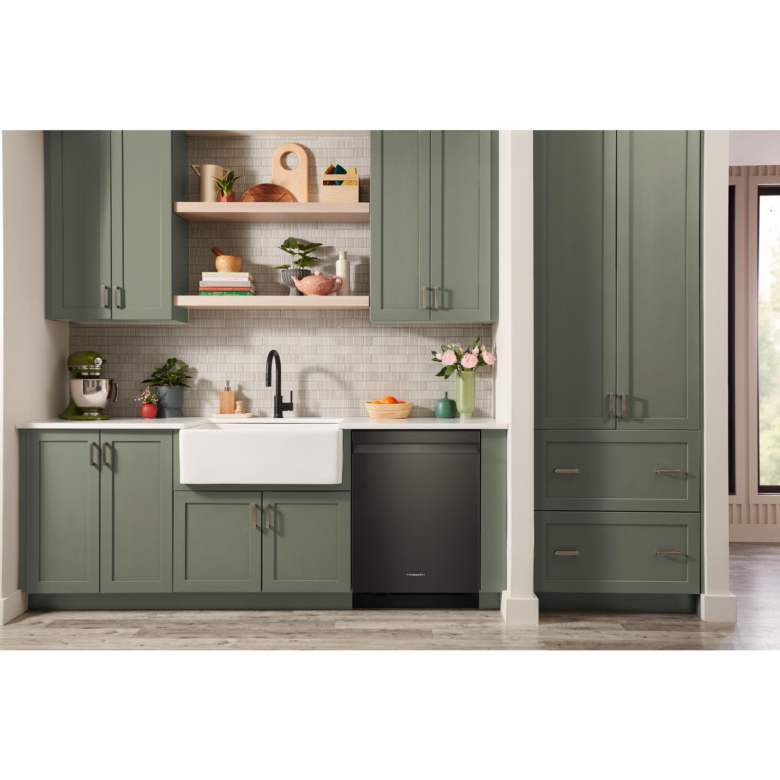 KitchenAid - 44 dBA Built In Dishwasher in Black - KDPS624SBE