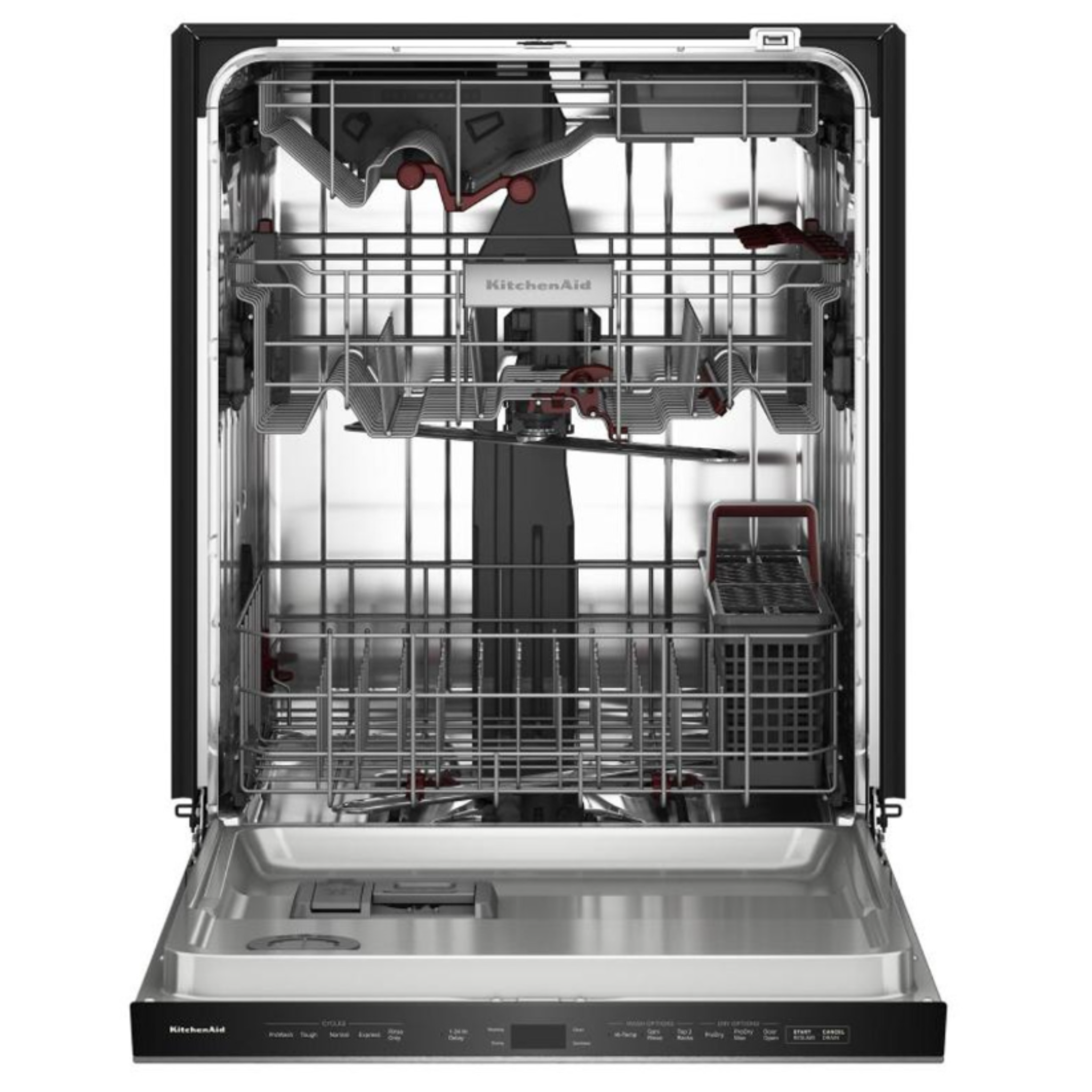 KitchenAid - 44 dBA Built In Dishwasher in Stainless - KDPS624SPS