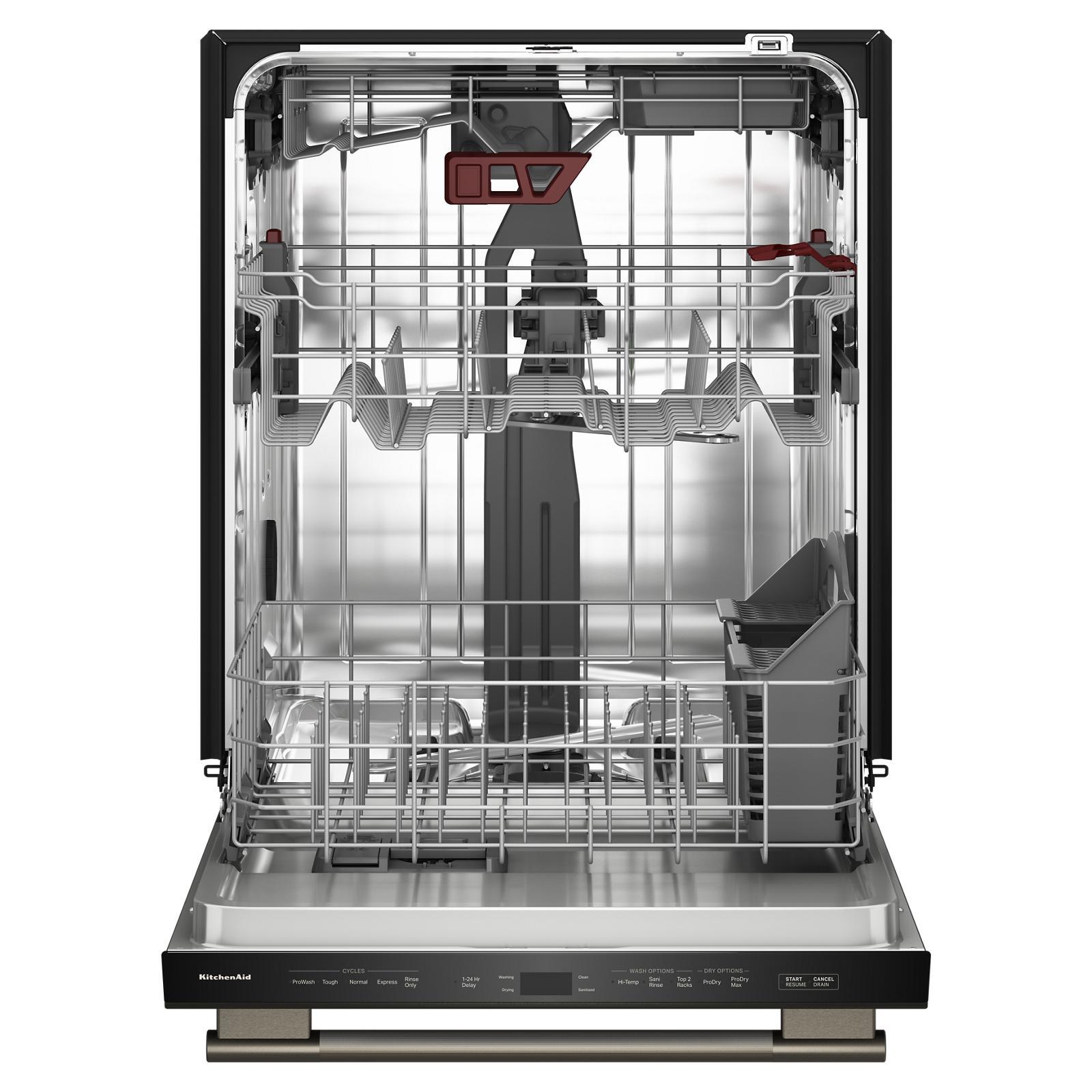 KitchenAid - 41 dBA Built In Dishwasher in Black - KDTS324SBE