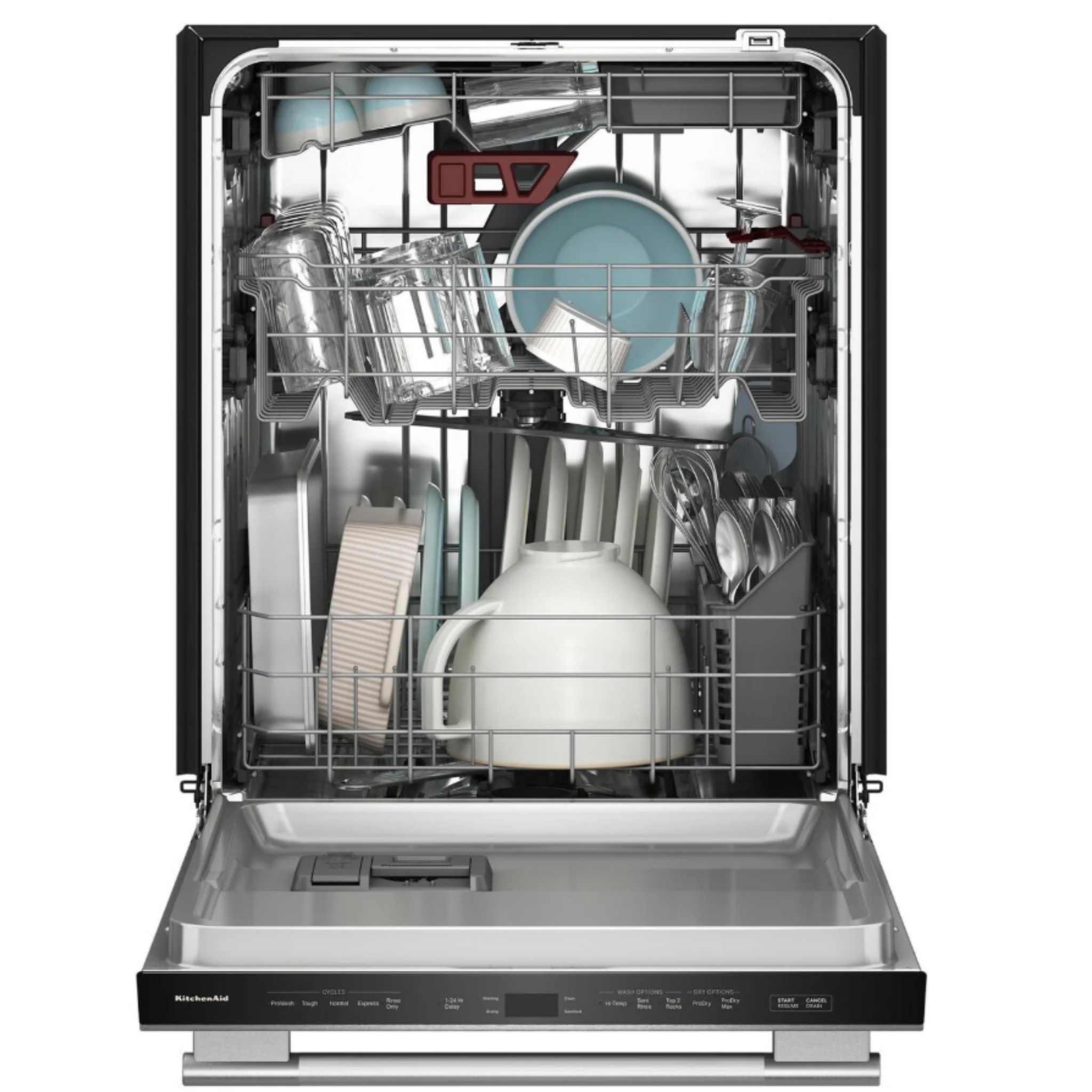 KitchenAid - 41 dBA Built In Dishwasher in Stainless - KDTS324SPS