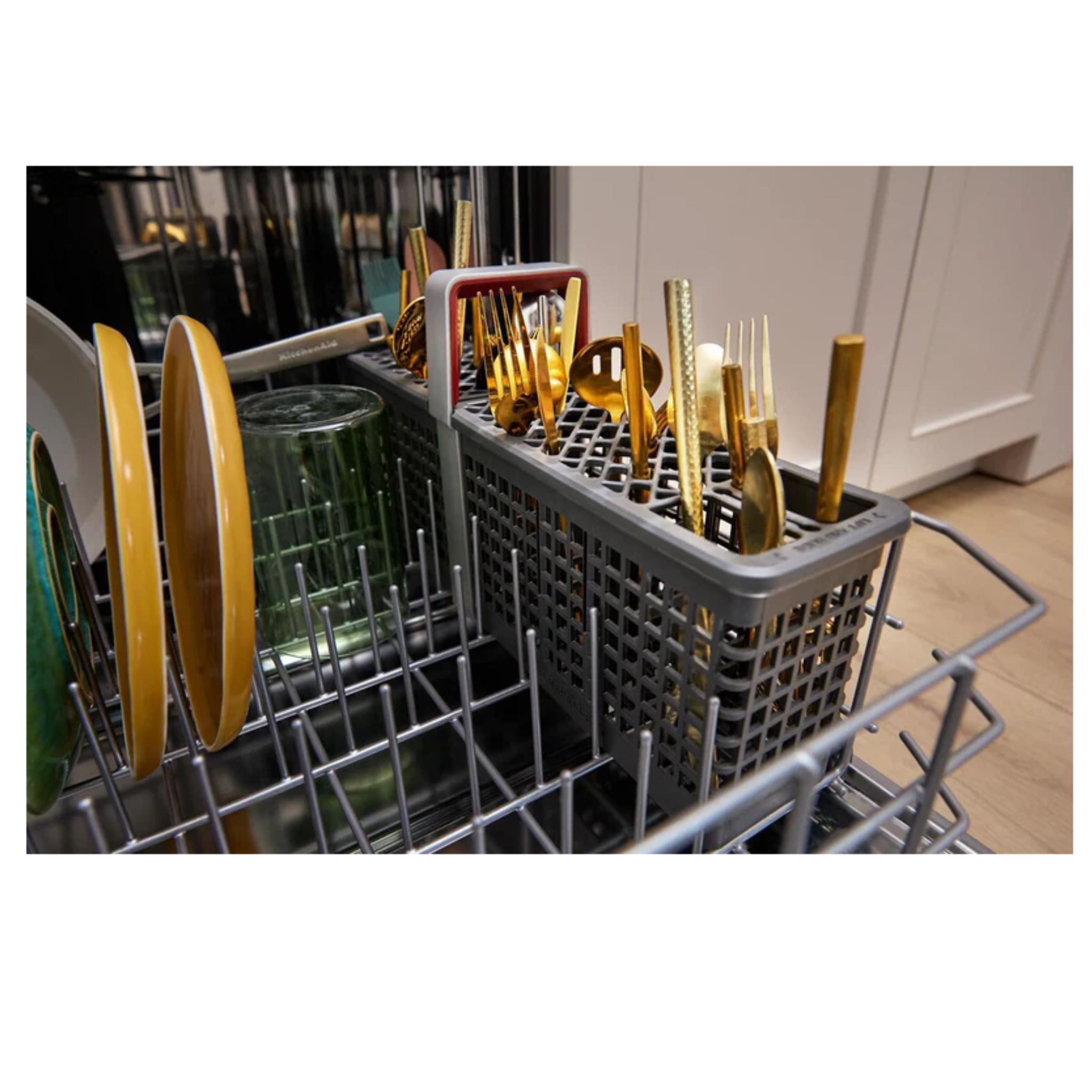 KitchenAid - 44 dBA Built In Dishwasher in Stainless - KDTS424SPS