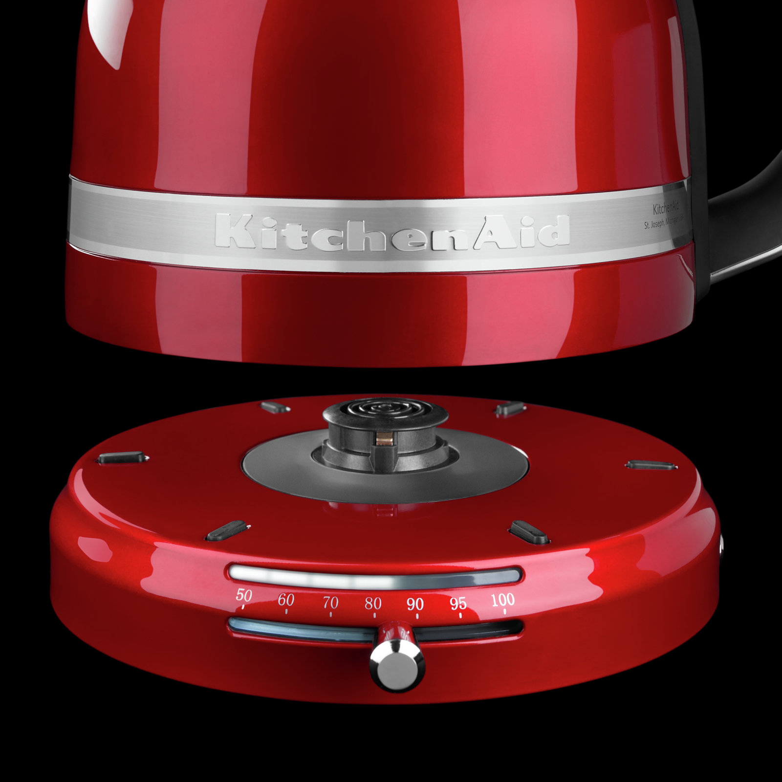 KitchenAid - No Pro Line Series Electric Kettle in Red - KEK1522CA