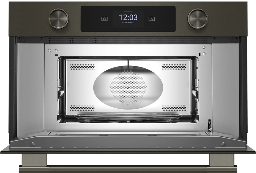 KitchenAid - 1.4 cu. Ft  Built In Microwave in Black Ore - KMBS730SBE