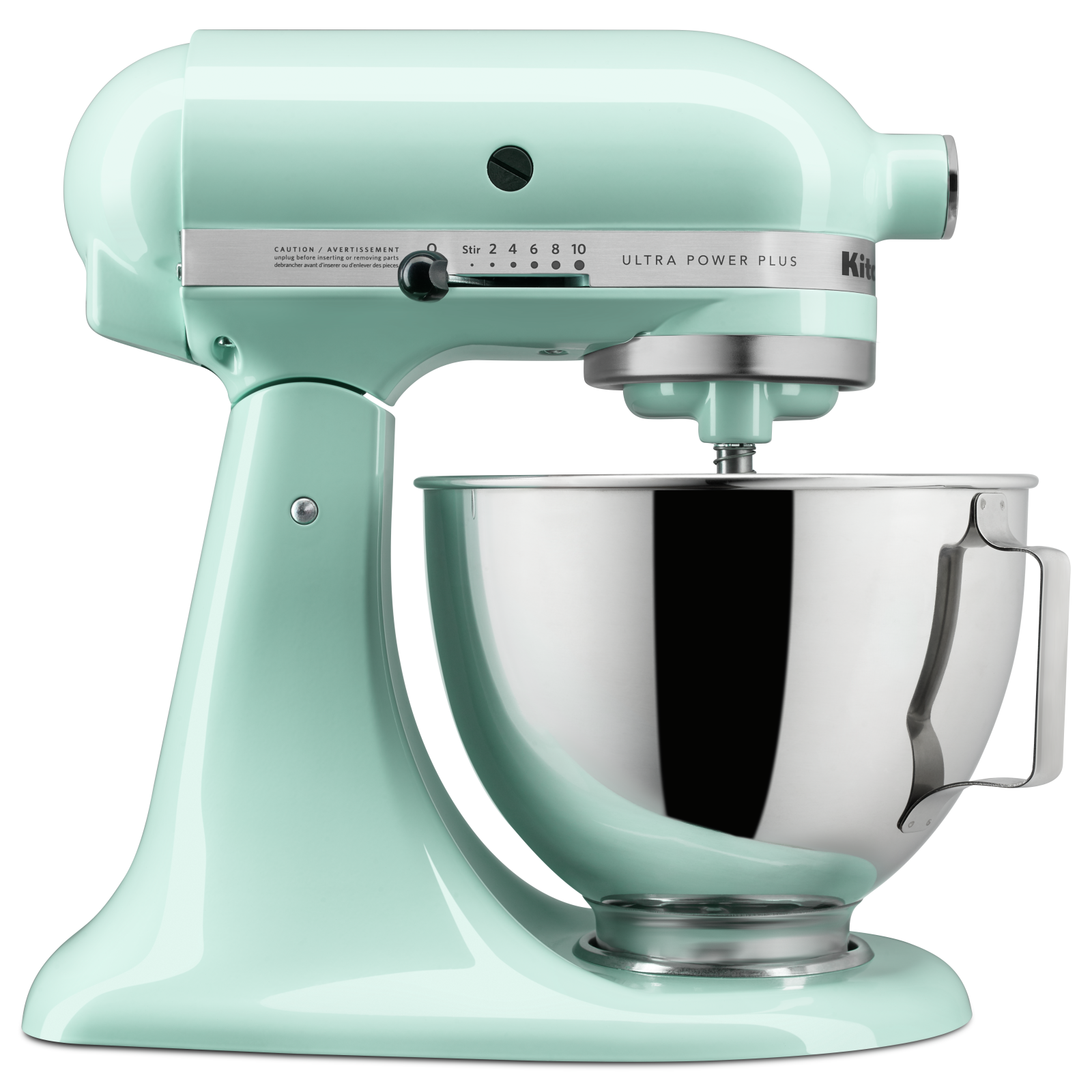 KitchenAid -   Ultra Power Plus Series 4.5 Quart Tilt-Head Mixer In Ice Blue - KSM96IC