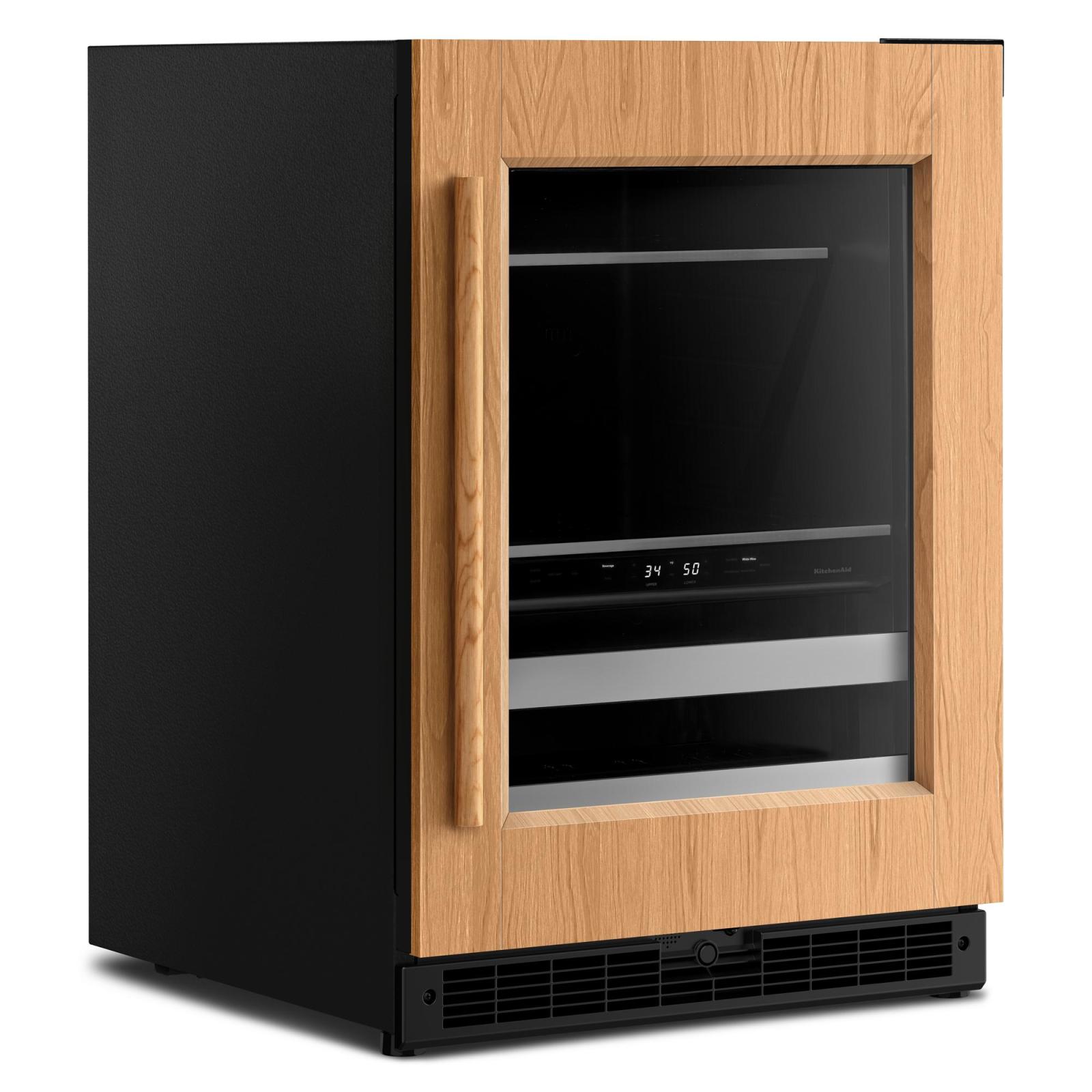 KitchenAid - 24 Inch Undercounter Beverage Centre in Panel Ready - KUBL524SPA