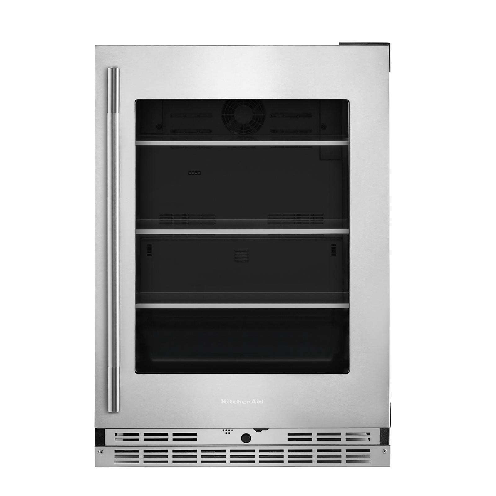 KitchenAid - 24 Inch Undercounter Mini Fridge in Stainless - KURR524SPS