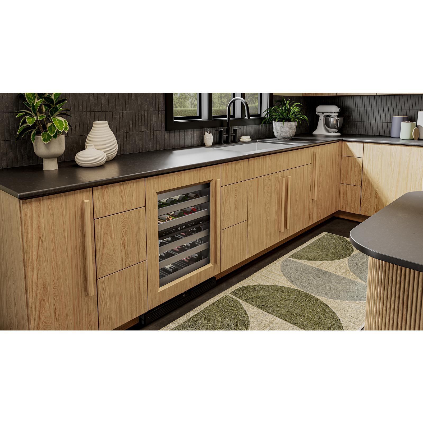 KitchenAid - 24 Inch Undercounter Wine Fridge in Panel Ready - KUWL324SPA