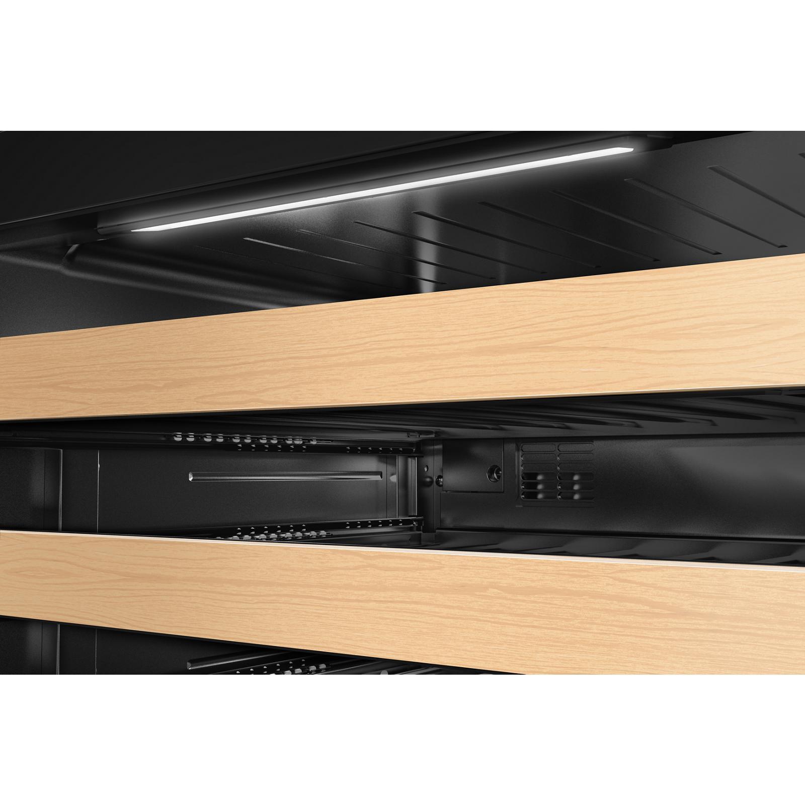 KitchenAid - 24 Inch Undercounter Wine Fridge in Black Ore - KUWL524SBE