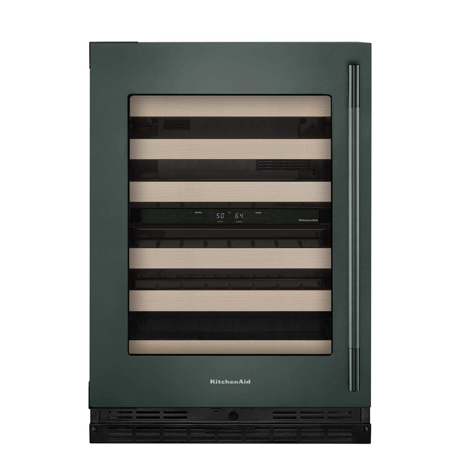 KitchenAid - 24 Inch 5.0 cu. ft Wine Fridge Refrigerator in Juniper - KUWL524SJP