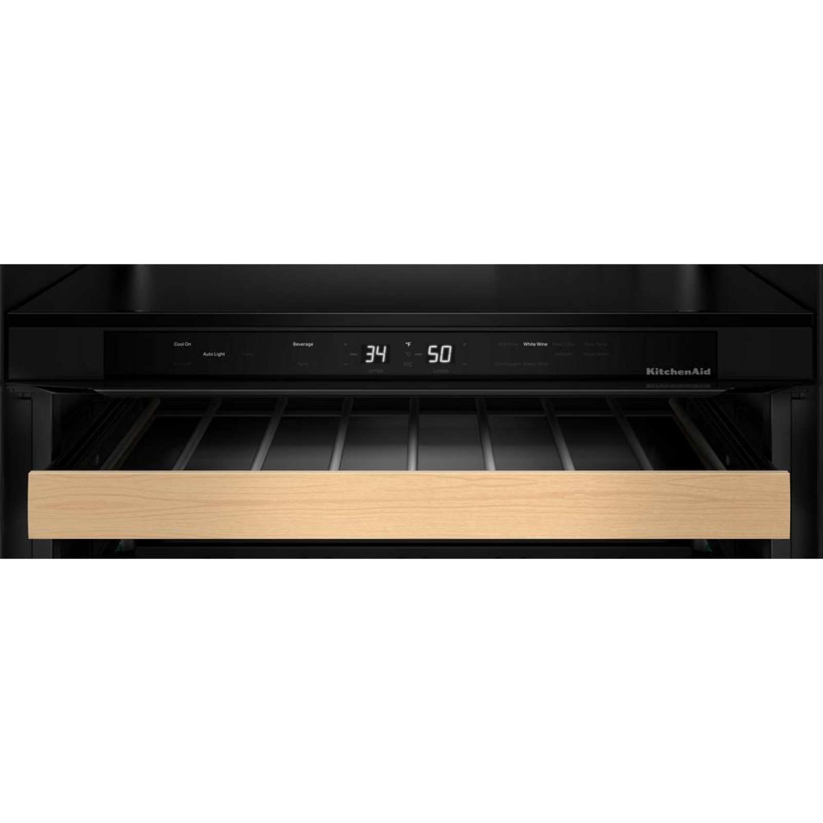 KitchenAid - 24 Inch 5.0 cu. ft Wine Fridge Refrigerator in Juniper - KUWL524SJP