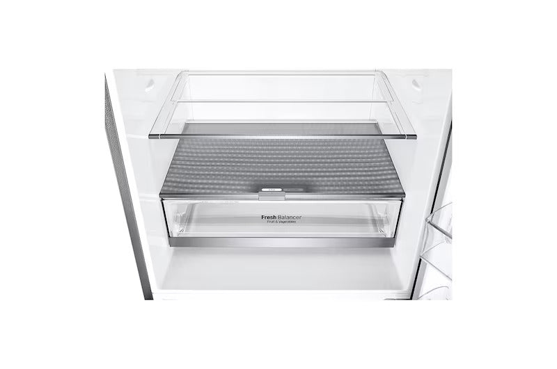LG - 28 Inch 14.7 cu. ft Bottom Mount Refrigerator in Stainless - LBNC15251U