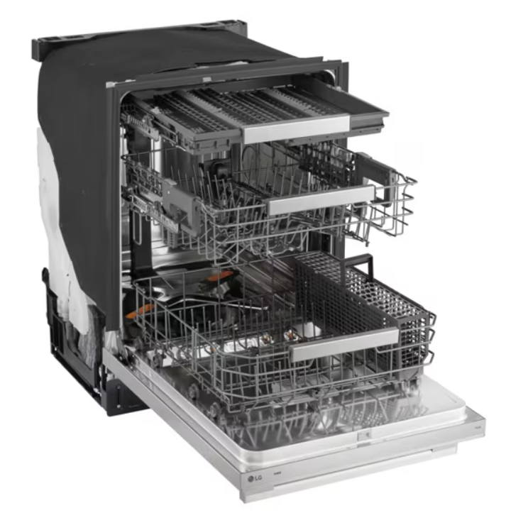 LG - 39 dBA Built In Dishwasher in Stainless - LDNTH862S