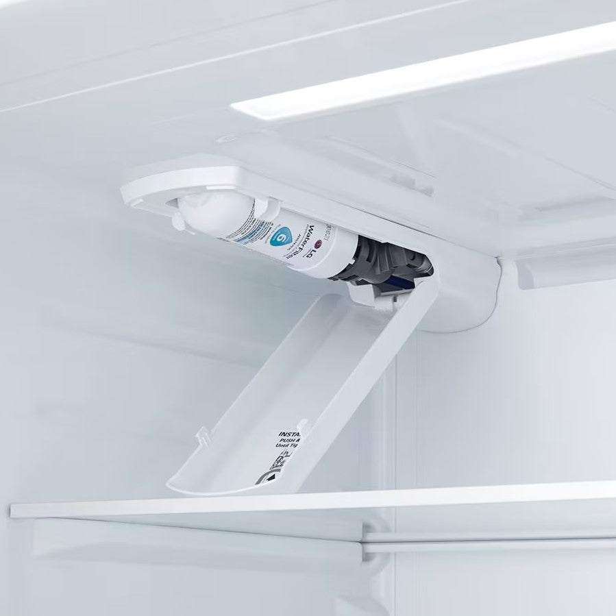 LG - 32.9 Inch 21 cu. ft French Door Refrigerator in Stainless - LF21C6200S