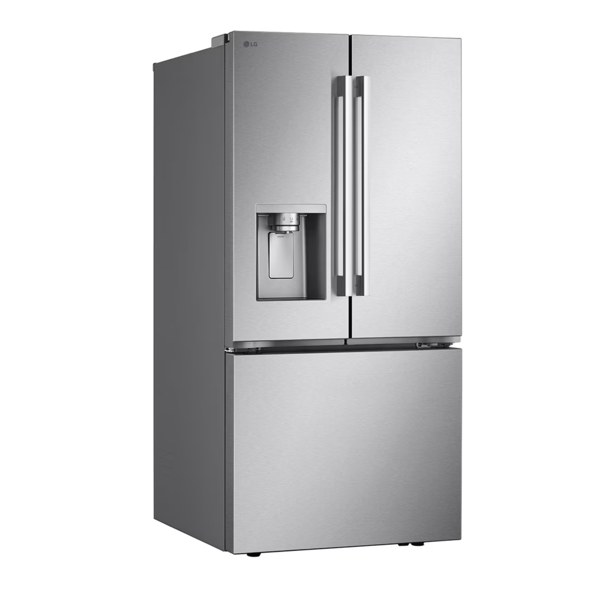 LG - 33 Inch 24.5 cu. ft French Door Refrigerator in Stainless - LF25H6330S