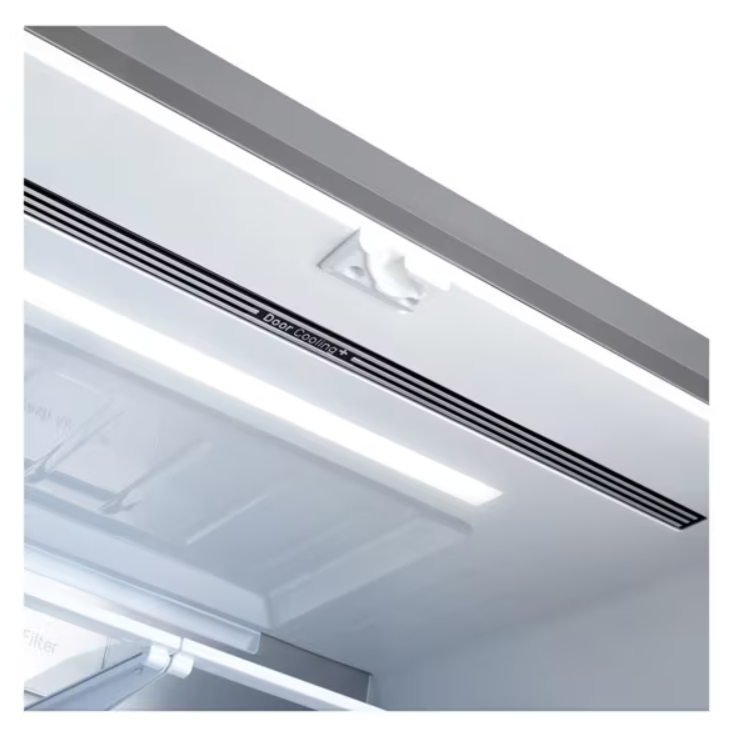 LG - 35.75 Inch 25.1 cu. ft Zero Clearance Counter Depth French Door Refrigerator in Stainless - LF25Z6211S