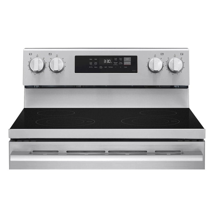 LG - 6.3 cu. ft  Electric Range in Grey - LREN6321YE
