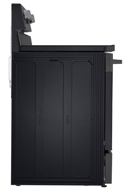 LG - 6.3 cu. ft  Electric Range in Black Stainless - LREN6323ZE