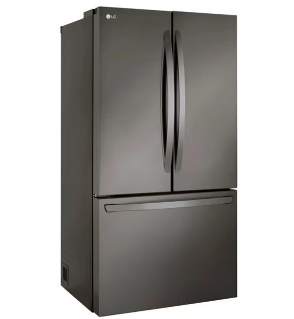 LG - 35.75 Inch 26.5 cu. ft French Door Refrigerator in Black Stainless - LRFLC2706D