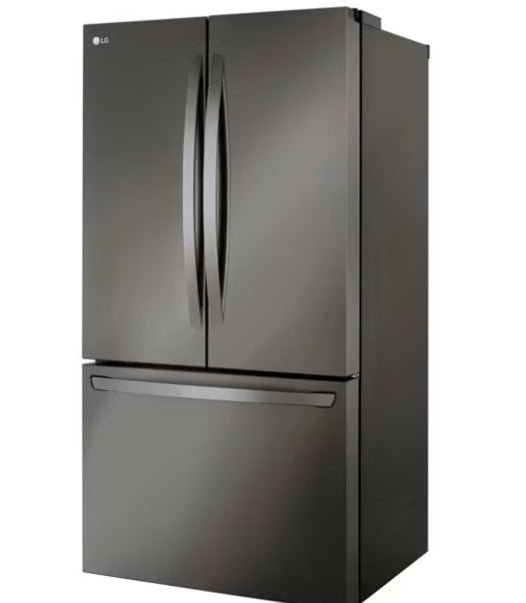 LG - 35.75 Inch 26.5 cu. ft French Door Refrigerator in Black Stainless - LRFLC2706D