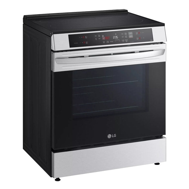 LG - 6.3 cu. ft  Induction Range in Stainless - LSIL6332XE