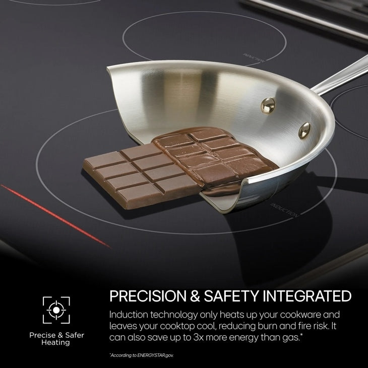 LG - 6.3 cu. ft  Induction Range in Stainless - LSIL6332XE