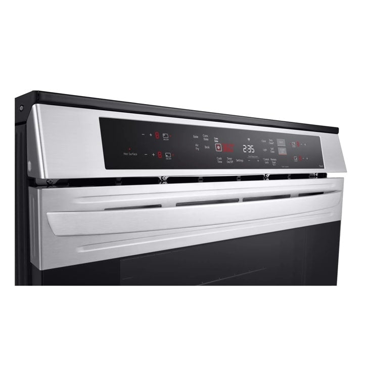 LG - 6.3 cu. ft  Induction Range in Stainless - LSIL6332XE