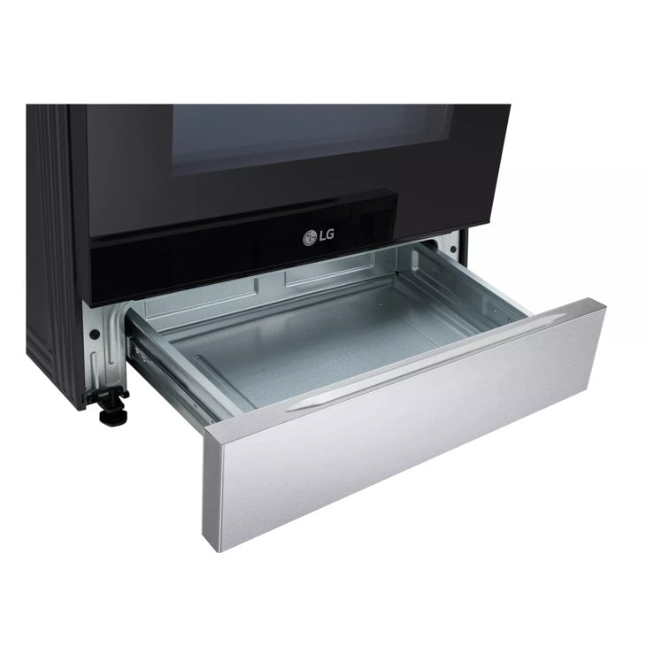 LG - 6.3 cu. ft  Induction Range in Stainless - LSIL6332XE