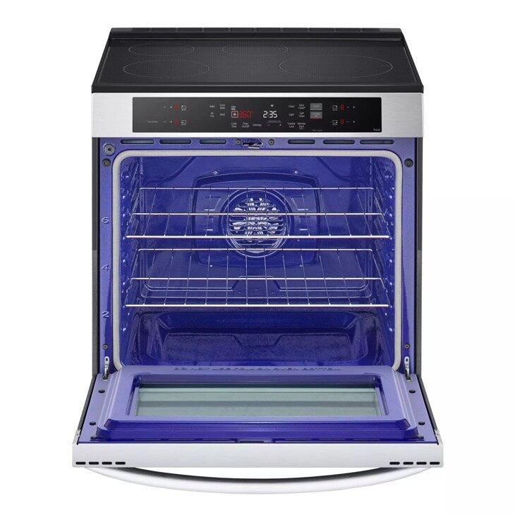 LG - 6.3 cu. ft  Induction Range in Stainless - LSIL6332XE