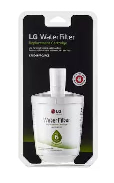 LG - Refrigerator Water Filter in White - LT500P