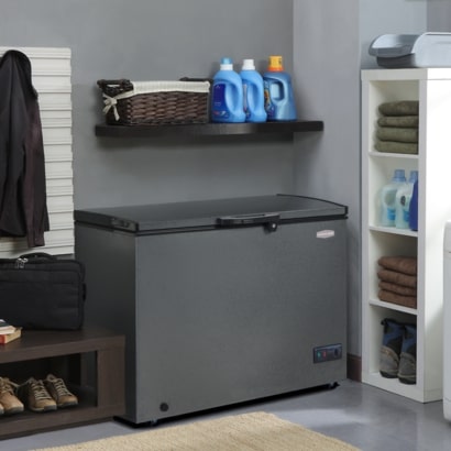 Marathon - 10.6 cu. Ft  Chest Freezer in Granite - MCF101GRD