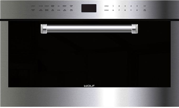 Wolf - 1.6 cu. Ft  Built In Microwave in Stainless - MDD30PE/S/PH
