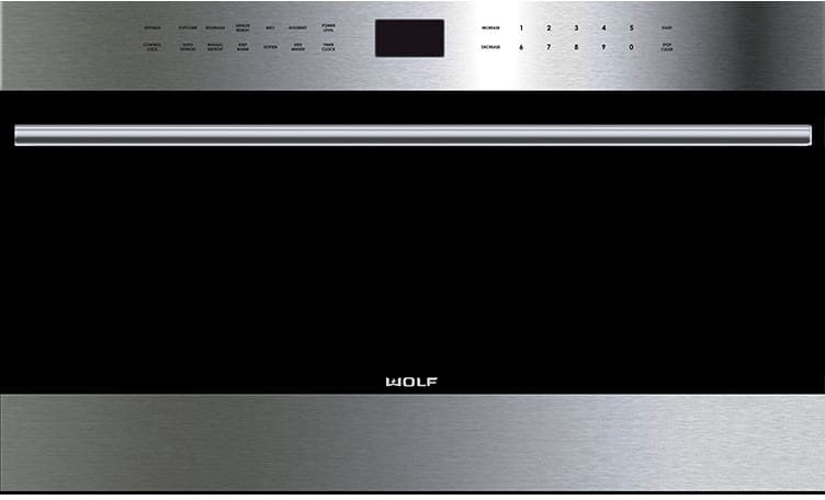 Wolf - 1.6 cu. Ft  Built In Microwave in Stainless - MDD30TE/S/TH
