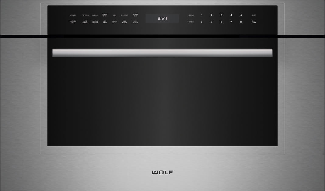 Wolf - 1.6 cu. Ft  Built In Microwave in Stainless - MDD30TM/S/TH