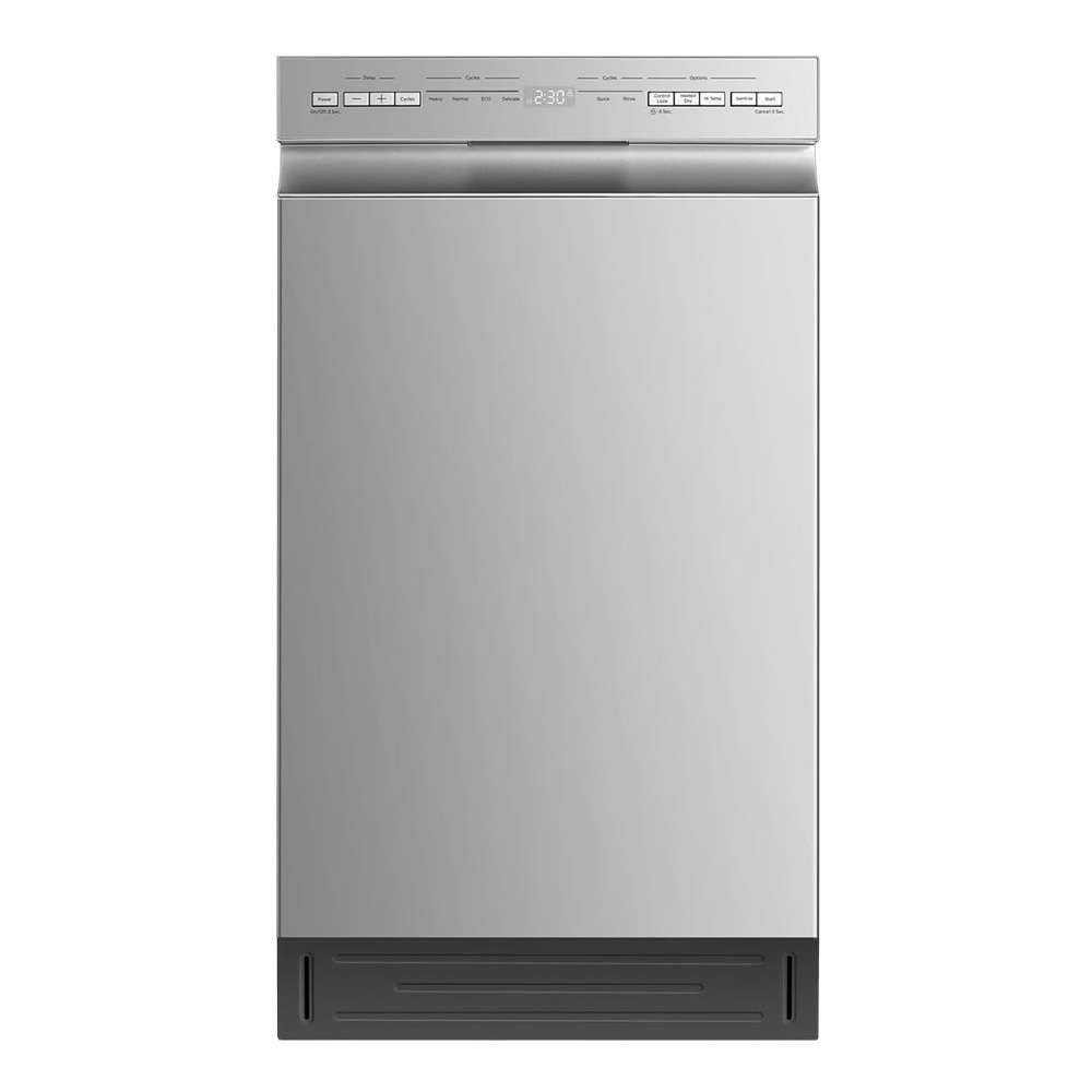 Midea - 52 dBA Built In Dishwasher in Stainless - MDF18A1AST