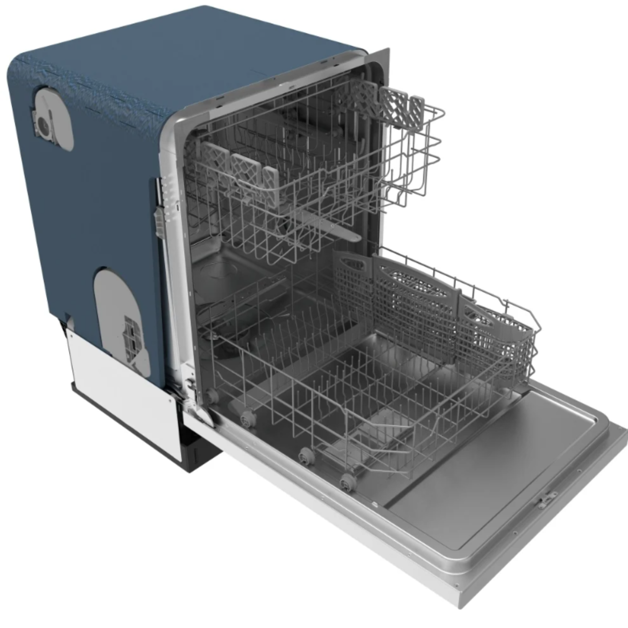 Midea - 52 dBA Built In Dishwasher in Stainless - MDF24P1AST