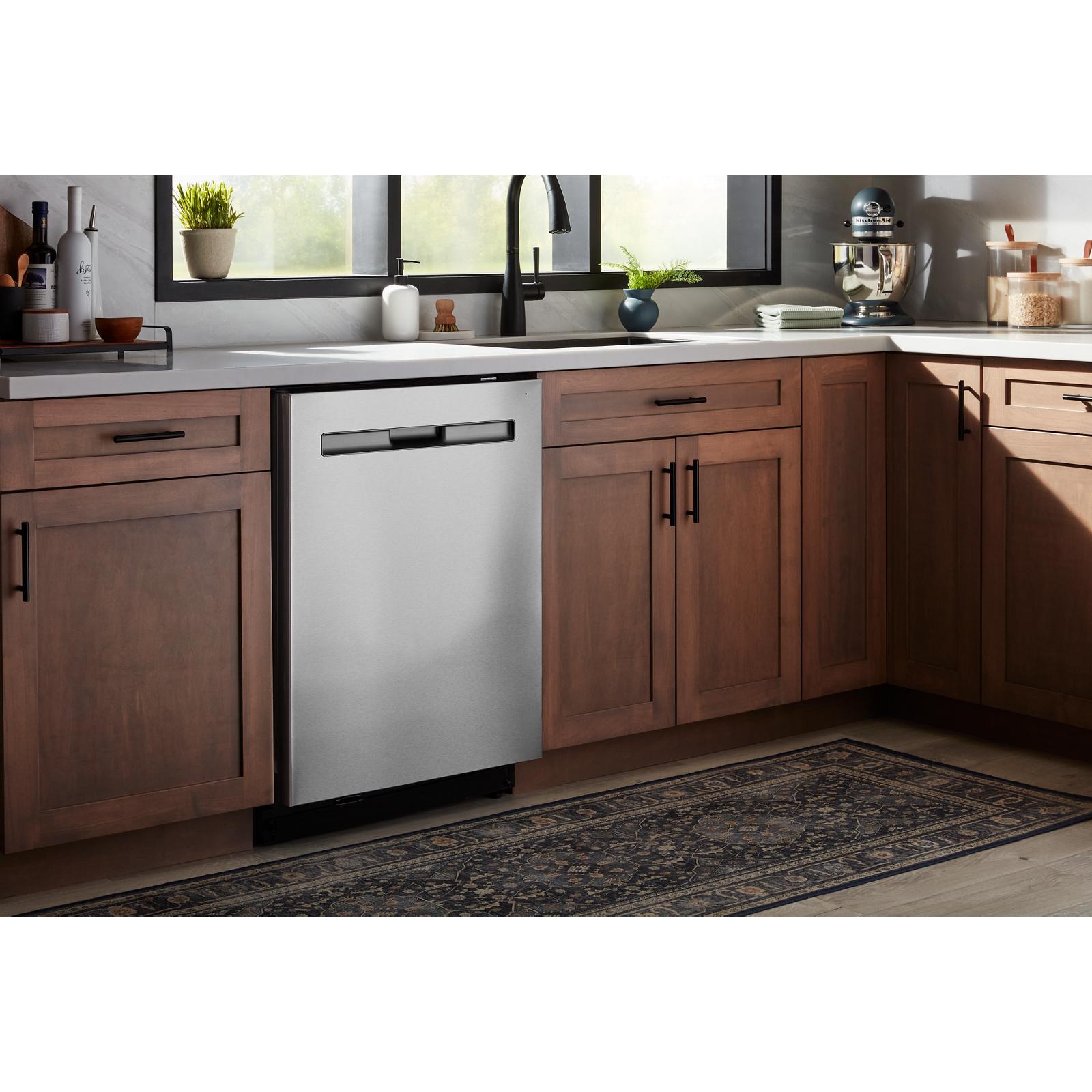 Maytag - 47 dBA Built In Dishwasher in Stainless - MDPS7024SZ