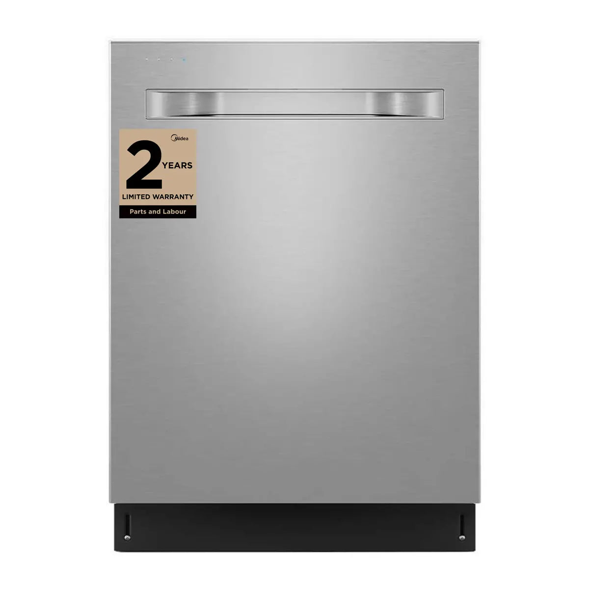 Midea - 45 dBA Built In Dishwasher in Stainless - MDT24P4AST