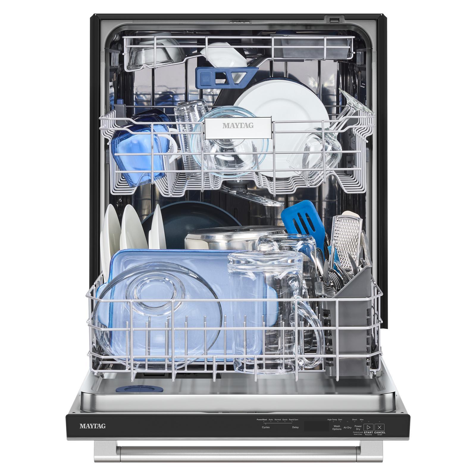 Maytag - 47 dBA Built In Dishwasher in Stainless - MDTS7024SZ