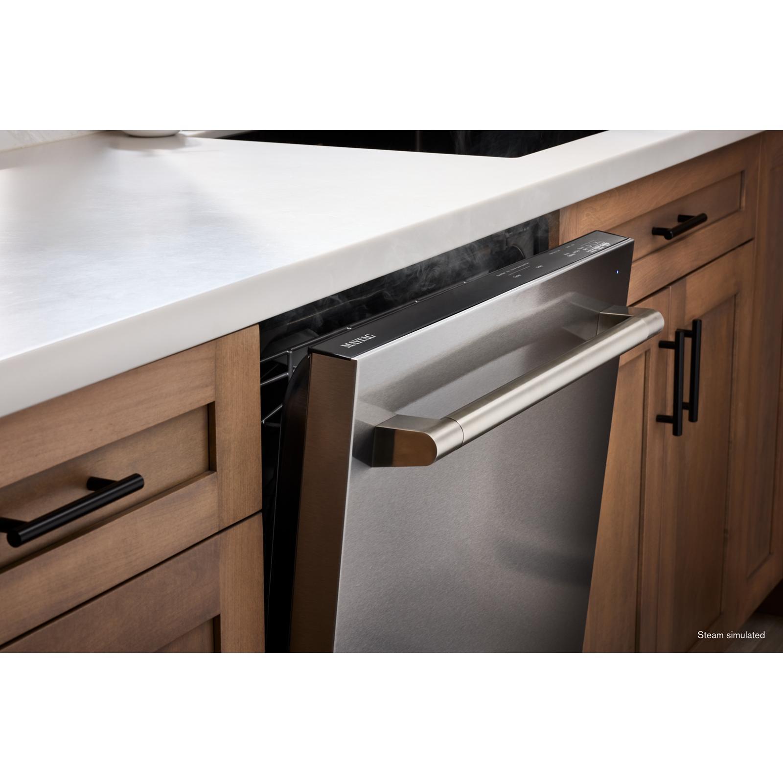 Maytag - 47 dBA Built In Dishwasher in Stainless - MDTS7024SZ