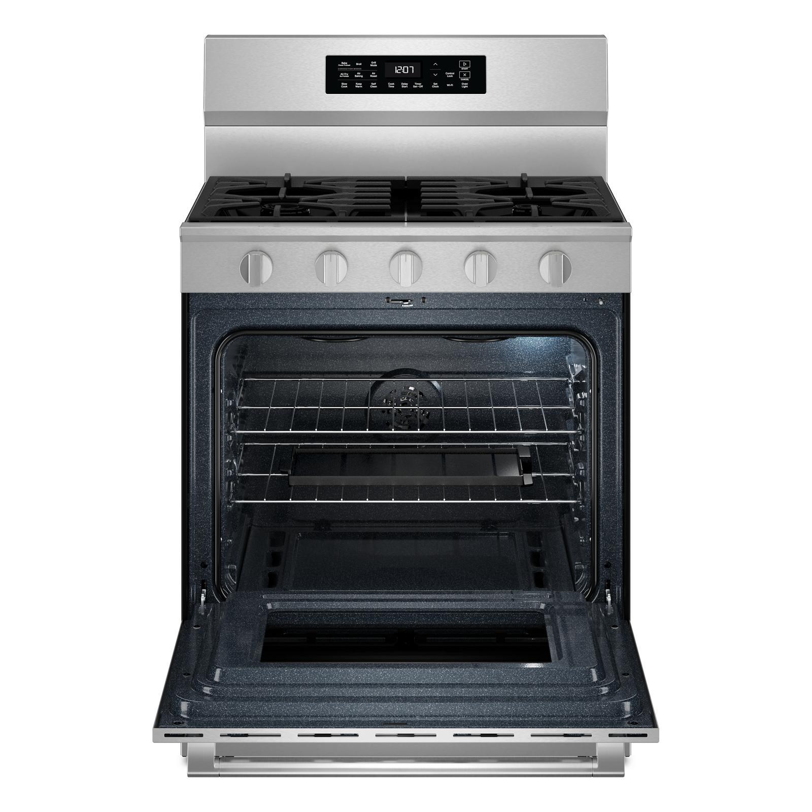Maytag - 5 cu. ft  Gas Range in Stainless - MFGS7030SZ