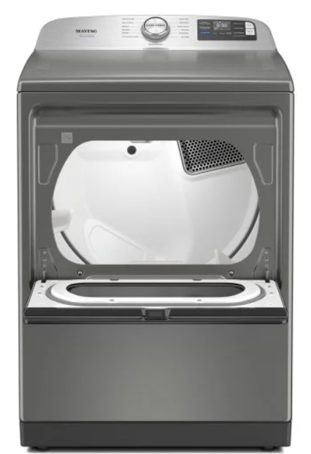 Maytag - 7.4 cu. Ft  Vented Gas Dryer in Stainless - MGD7205RR